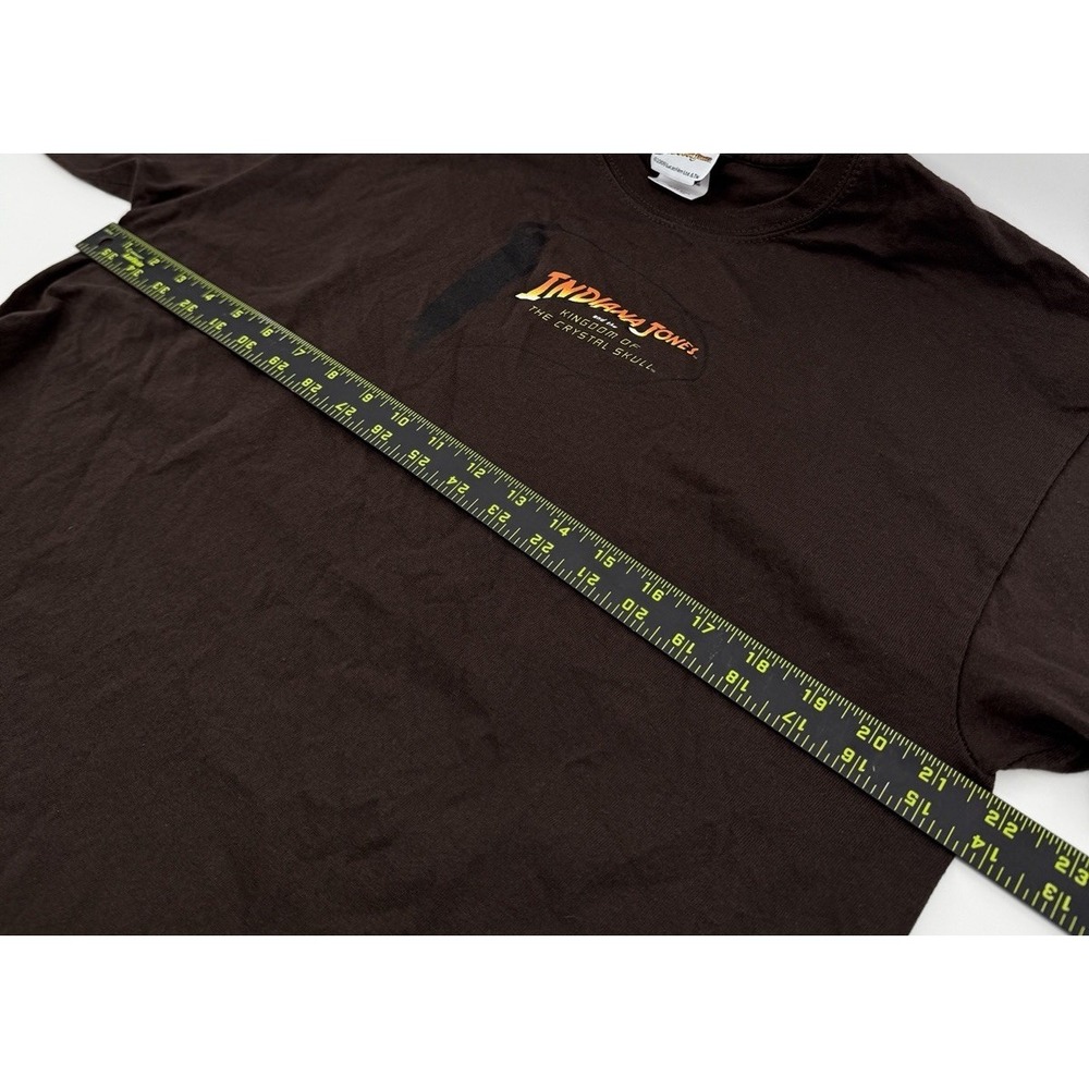 2007 Indiana Jones And The Kingdom‎ Of The Crystal Skull Promo Shirt Medium EUC - Picture 6 of 6